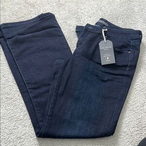 NWT The Limited dark blue curvy bootcut jeans size 8R
